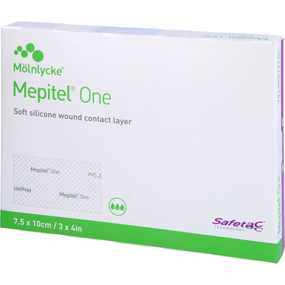 MEPITEL One 7,5x10 cm Silikon Netzverband 10 St