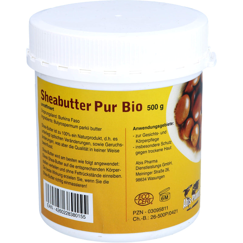 SHEABUTTER PUR BIO UNRAFFI 500 g