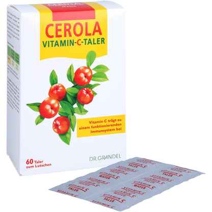 CEROLA Vitamin C Taler Grandel 60 St