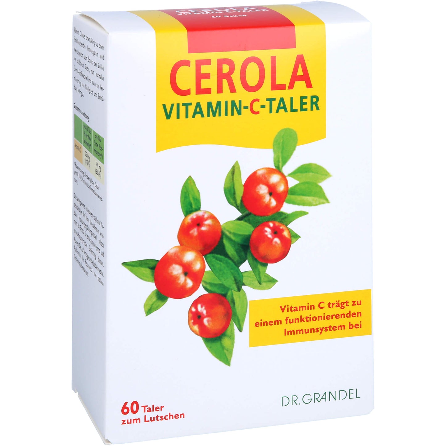 CEROLA Vitamin C Taler Grandel 60 St