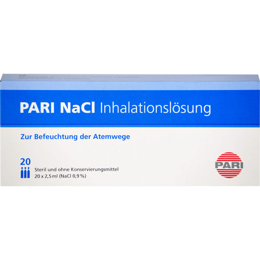 PARI NaCl Inhalationslösung Ampullen 20X2.5 ml