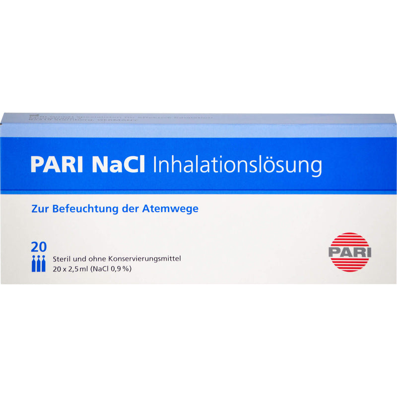 PARI NACL INHALATIONSLSG 20X2.5 ml