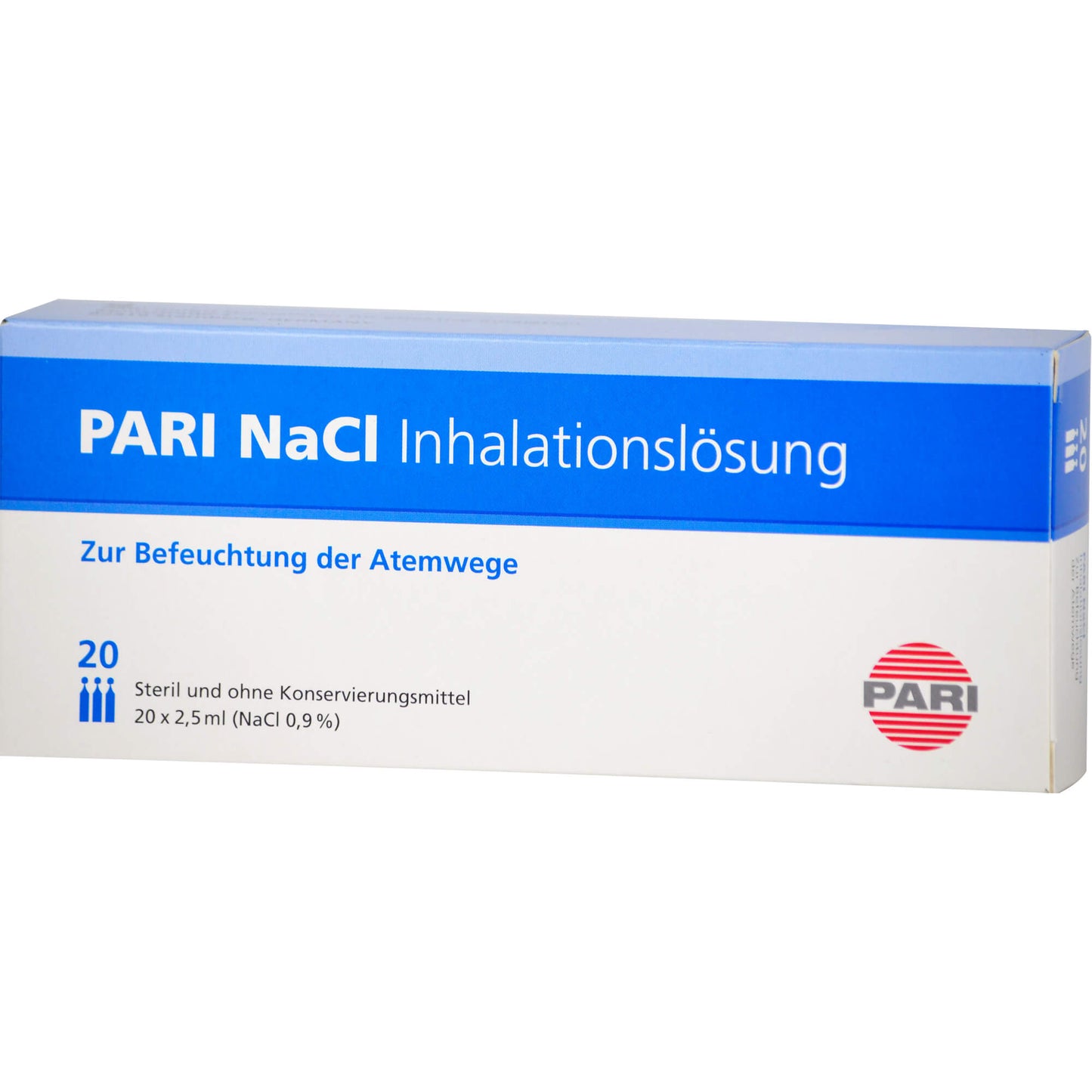 PARI NaCl Inhalationslösung Ampullen 20X2.5 ml