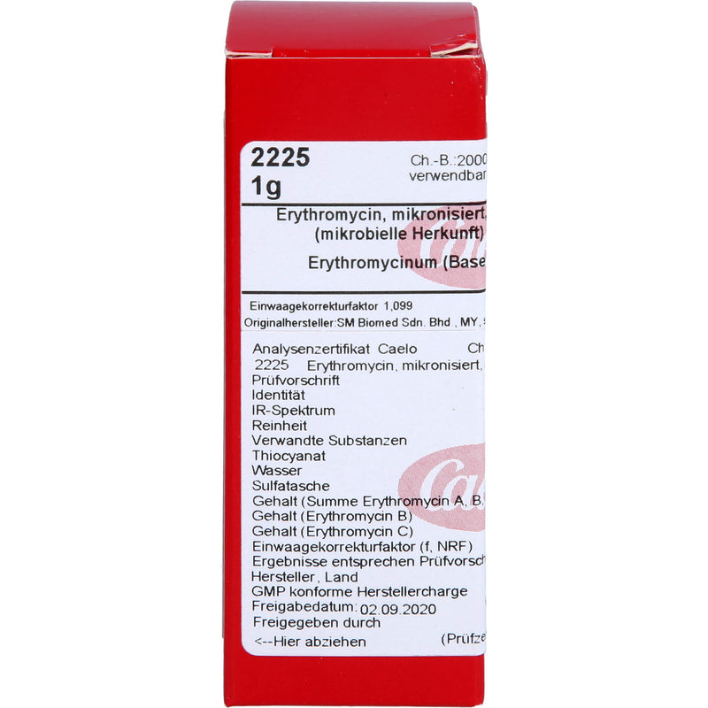 ERYTHROMYCIN MIKRONISIERT 1 g