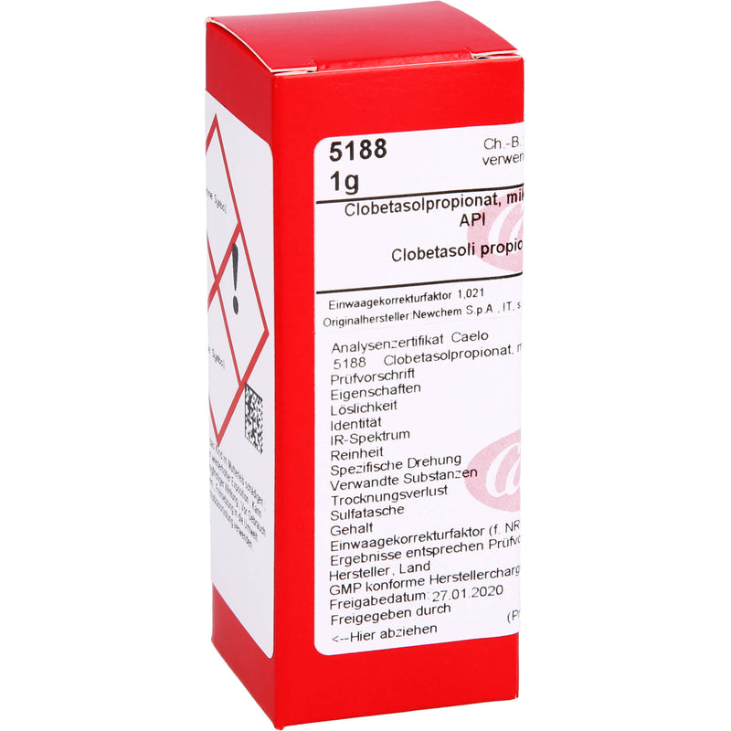 CLOBETASOLPROPIONAT MIKRON 1 g