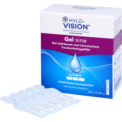 HYLO-VISION Gel sine Einzeldosispipetten 20X0.35 ml
