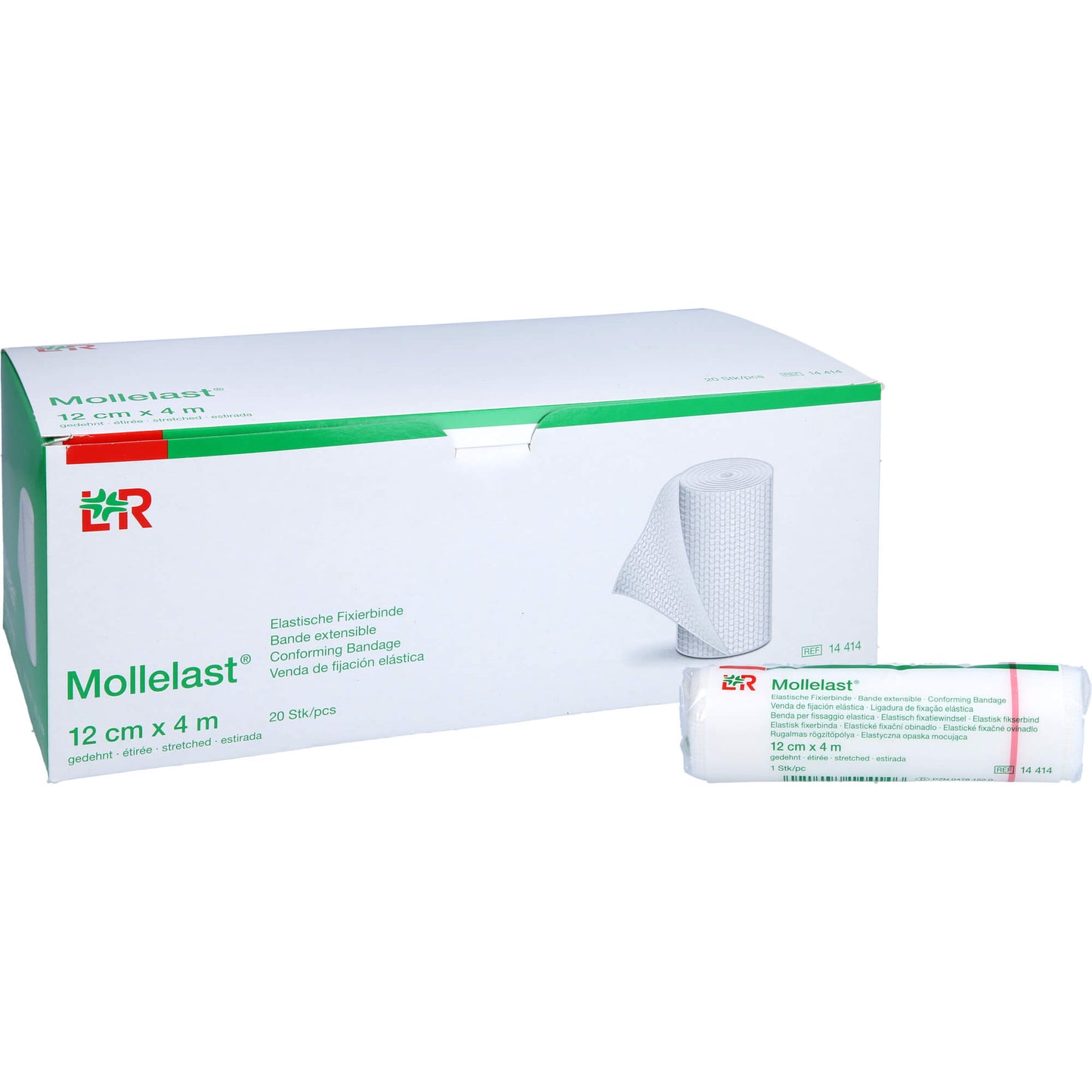 MOLLELAST Binden 12 cmx4 m einzeln verpackt 20 St