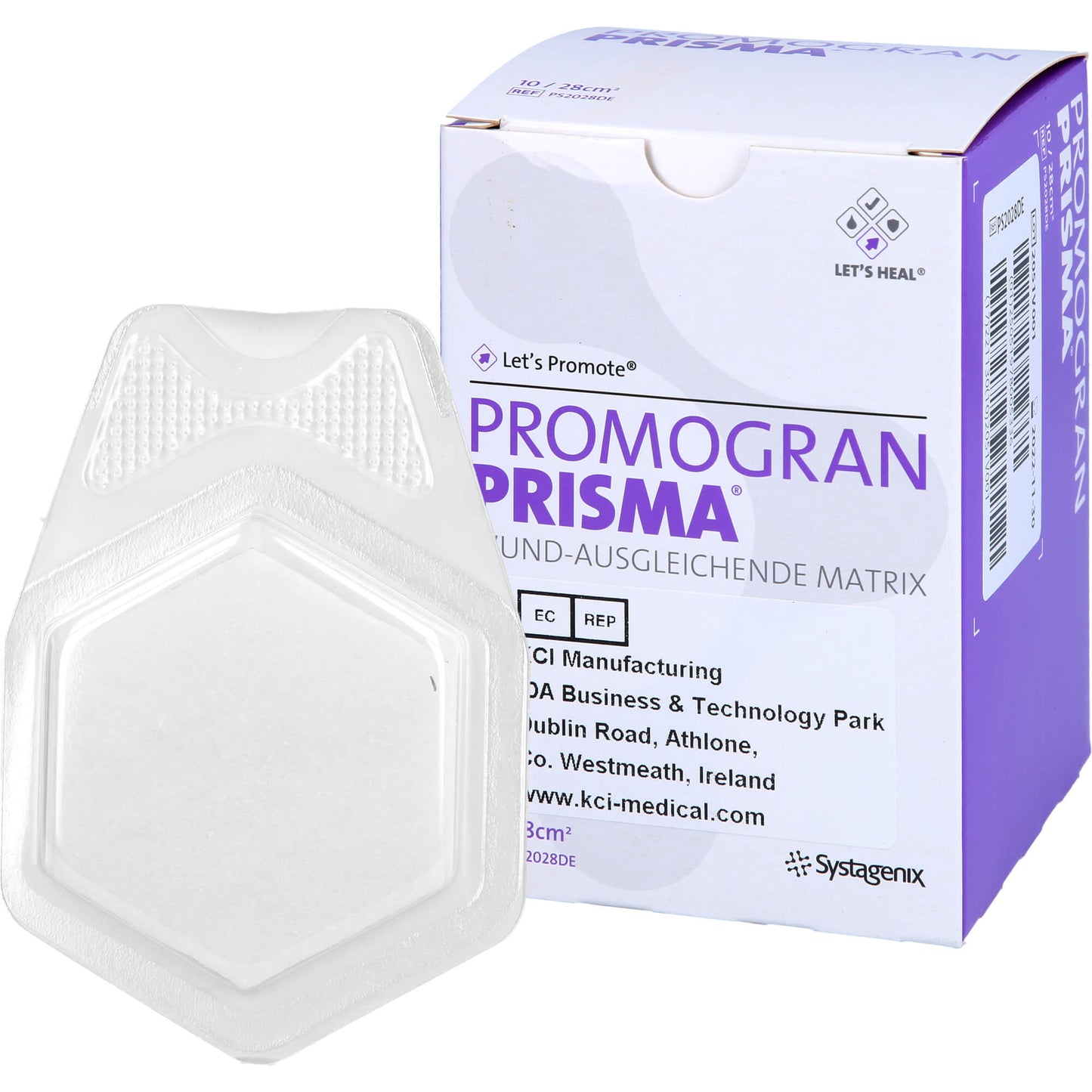 PROMOGRAN Prisma 28 qcm Tamponaden 10 St
