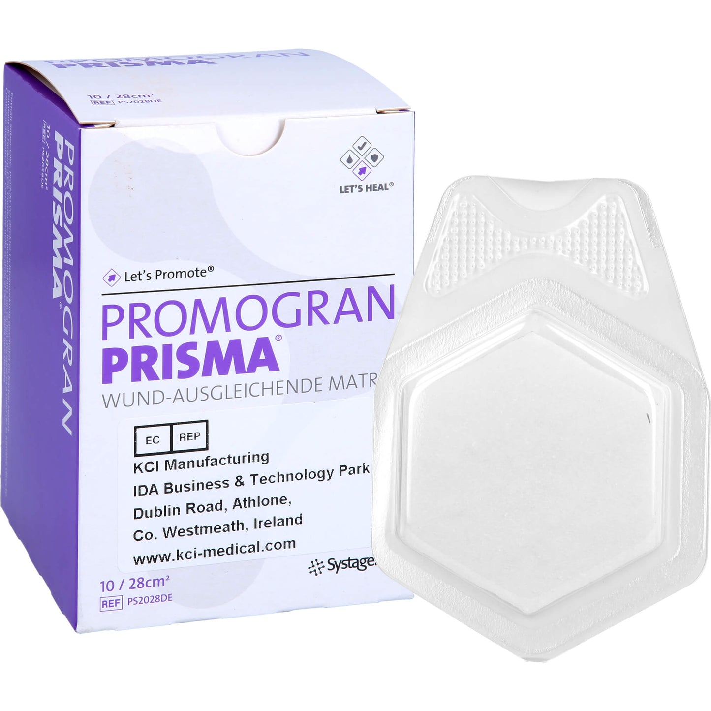 PROMOGRAN Prisma 28 qcm Tamponaden 10 St