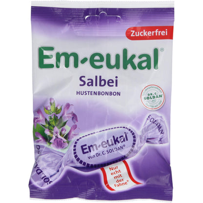 EM-EUKAL Bonbons Salbei zuckerfrei 75 g
