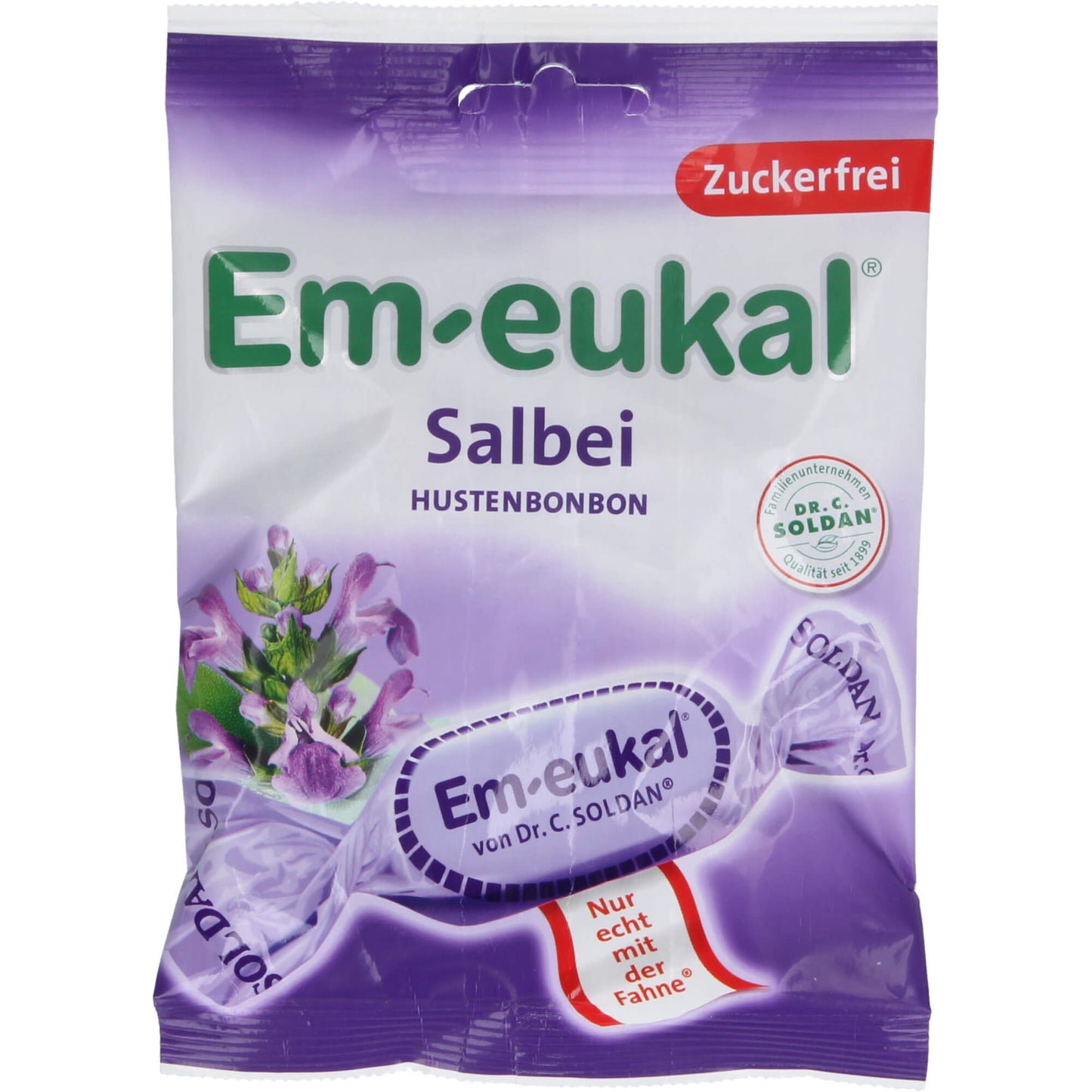 EM-EUKAL Bonbons Salbei zuckerfrei 75 g