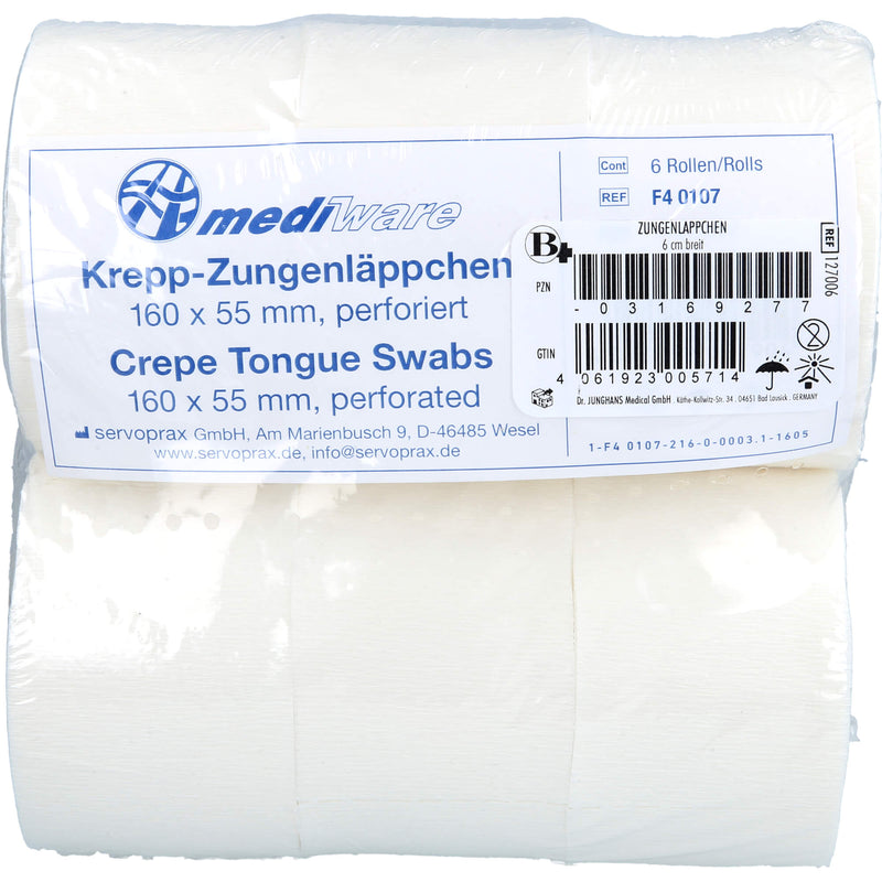 ZUNGENLAEPPCHEN KREPPAPIER 1 P