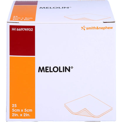 MELOLIN 5x5 cm Wundauflagen steril 25 St