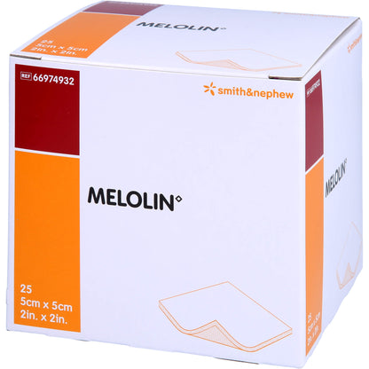 MELOLIN 5x5 cm Wundauflagen steril 25 St