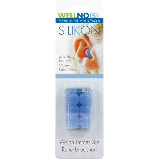 WELLNOISE Ohrenstopfen blau Blister 3X2 St