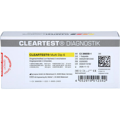 DROGENTEST Multi Dip 6 AMP 1 St