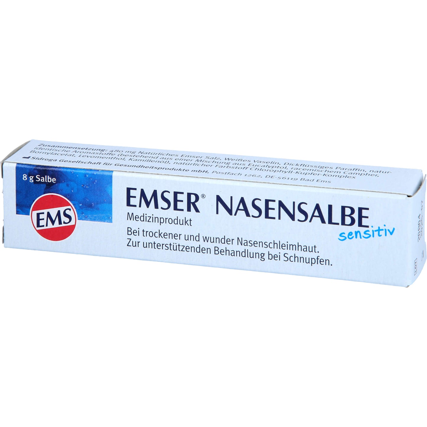 EMSER Nasensalbe Sensitiv 8 g