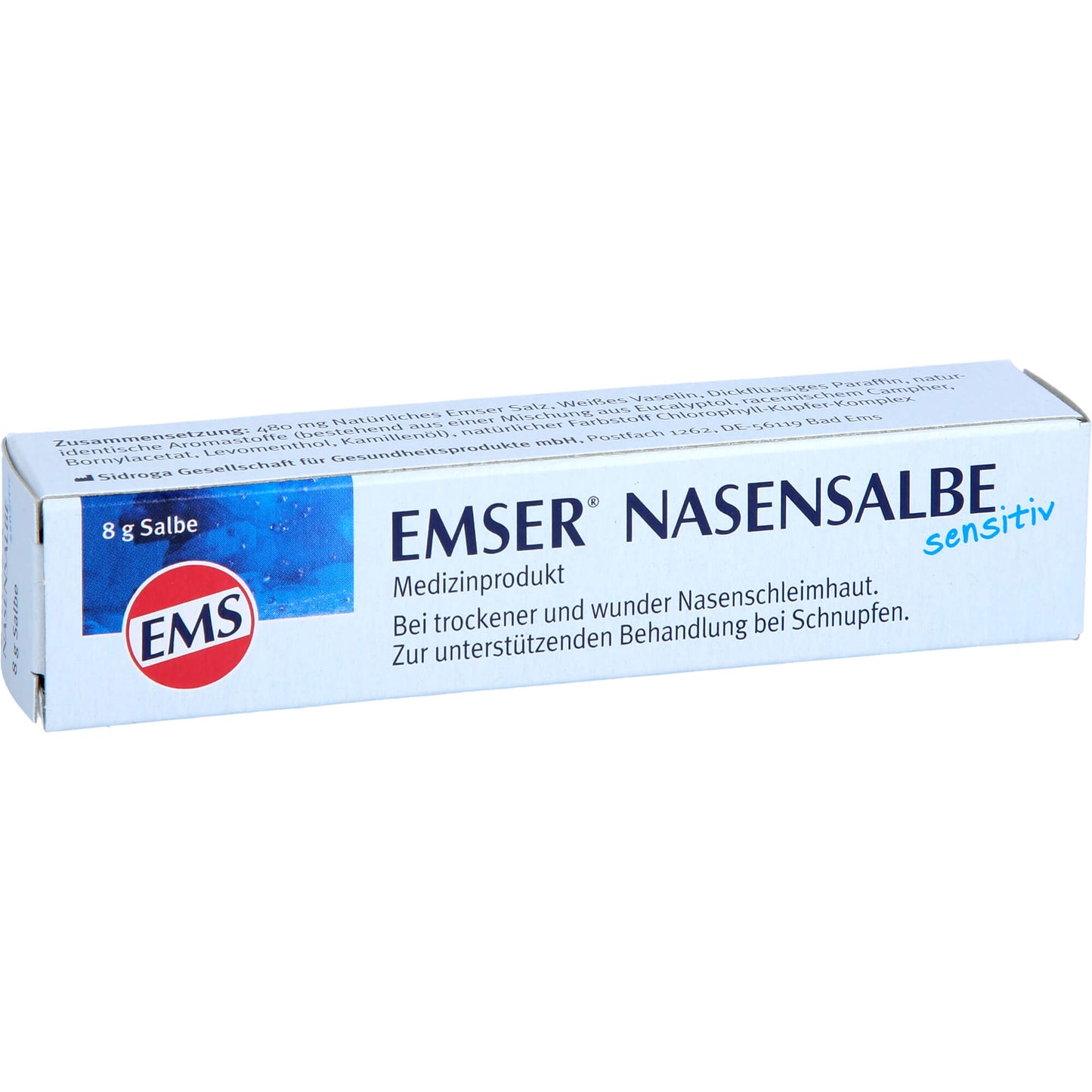 EMSER Nasensalbe Sensitiv 8 g