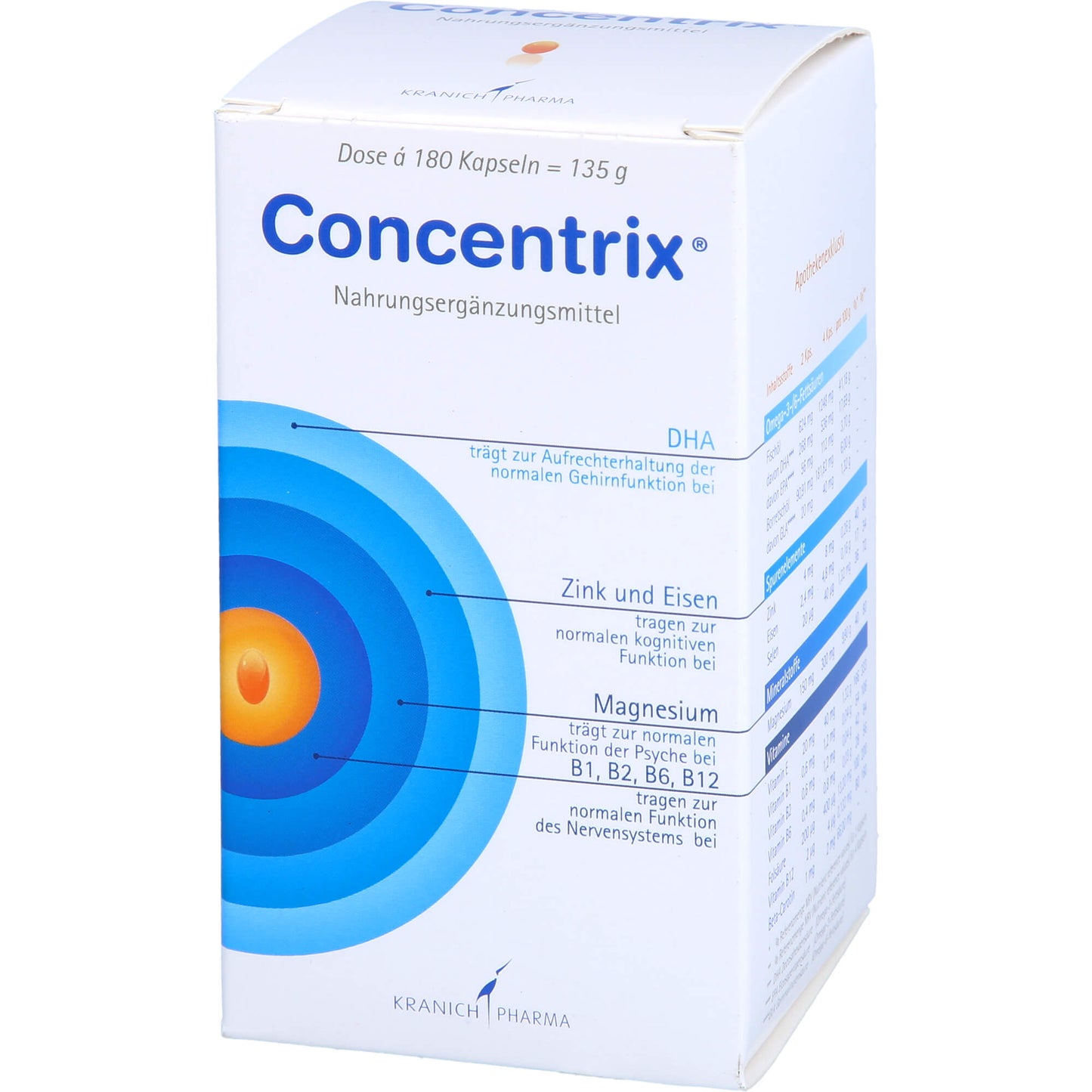 CONCENTRIX Kapseln 180 St