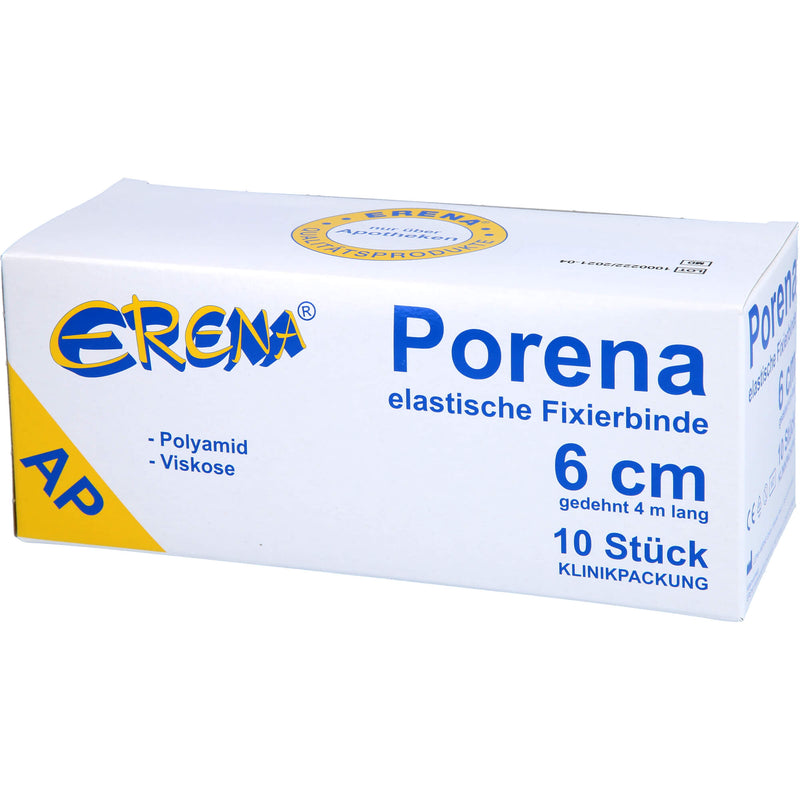 PORENA ELAST MULLBINDE 6CM 10 St