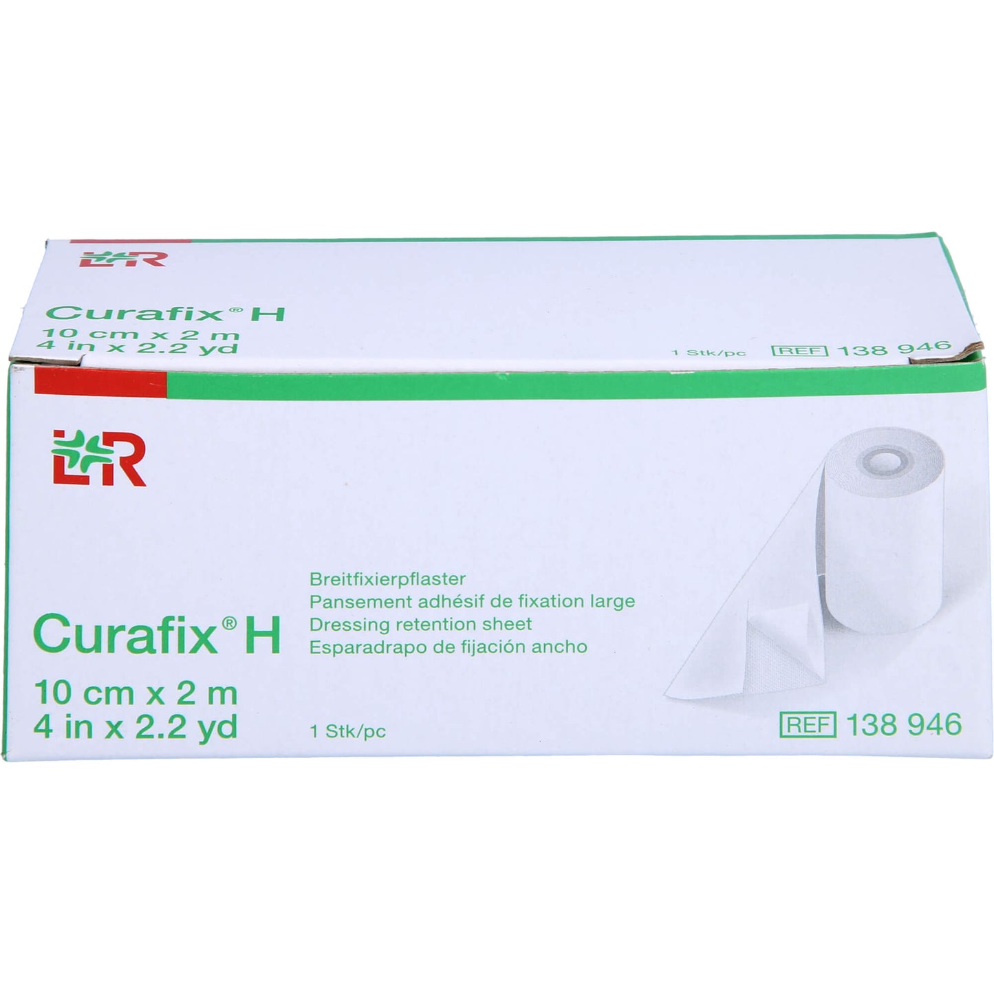 CURAFIX H Fixierpflaster 10 cmx2 m 1 St