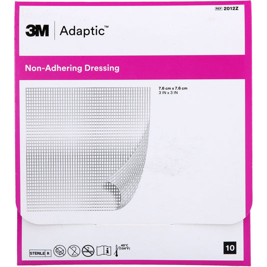 ADAPTIC 7,6x7,6 cm feuchte Wundauflage 2012 10 St