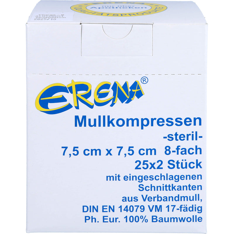 ERENA STERIL KOMPR 7.5X7.5 25X2 St
