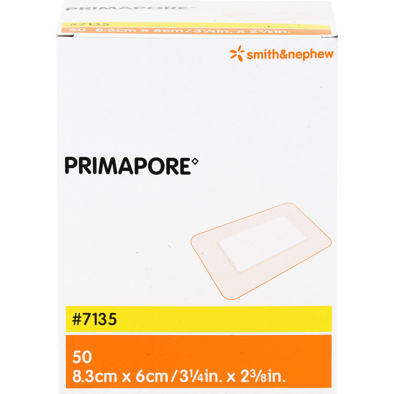 PRIMAPORE 8.3X6CM STERIL 50 St