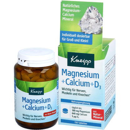 KNEIPP Magnesium+Calcium Tabletten 150 St