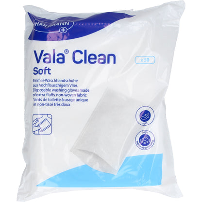 VALACLEAN soft Einmal-Waschhandschuhe 50 St