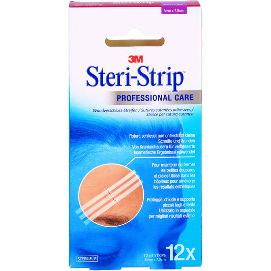 STERI STRIP steril 3x75mm 1540P 12X5 St