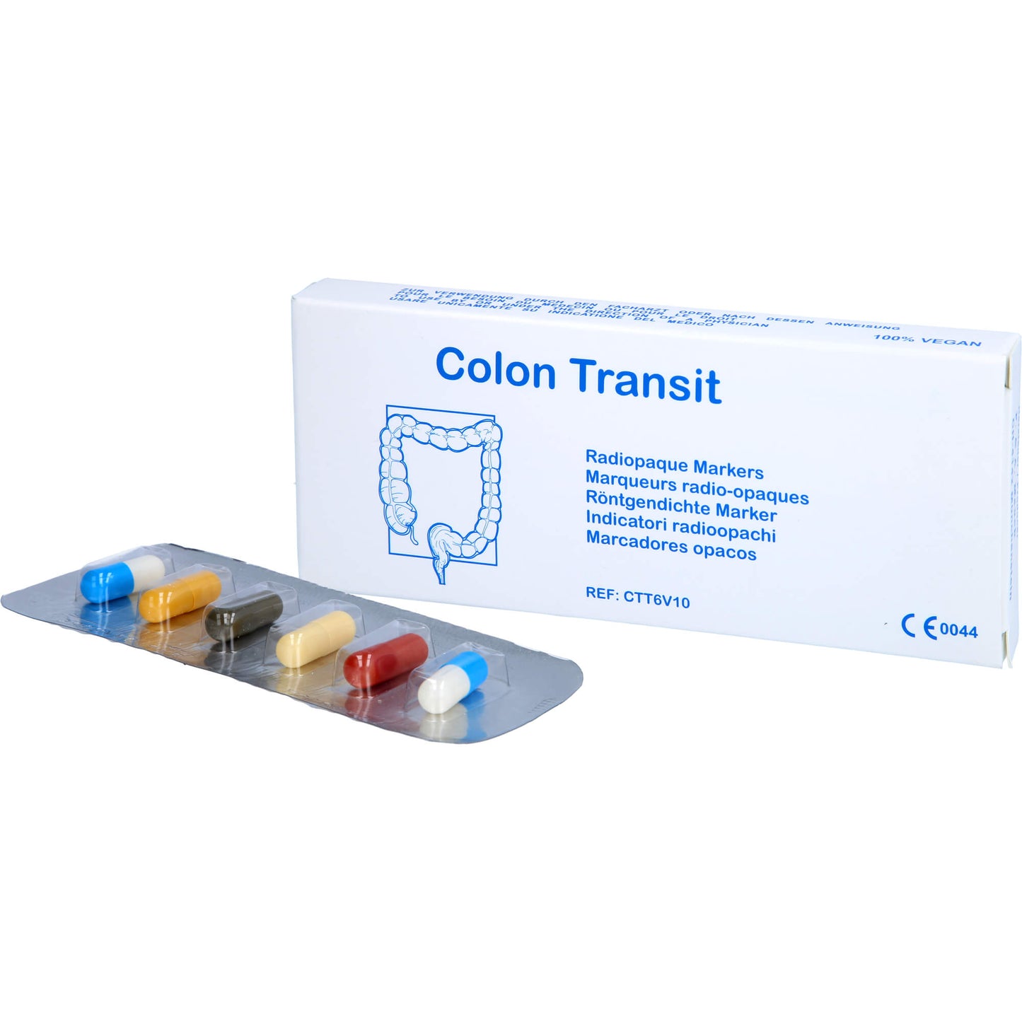 COLON TRANSIT Radiopaque Marker Weichkapseln 6 St