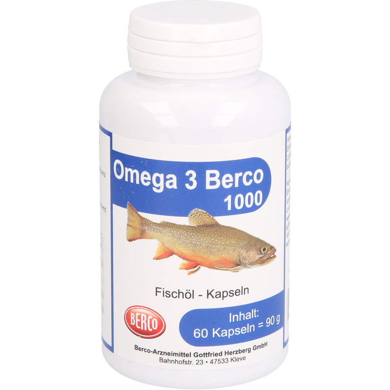 OMEGA 3 BERCO 1000MG 60 St