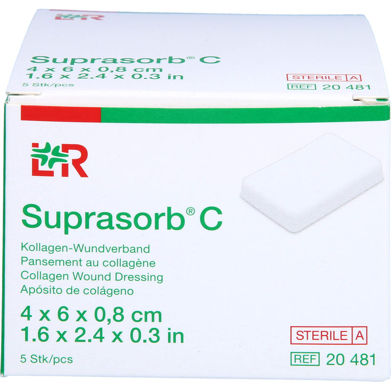 SUPRASORB C KOLLAG 4X6X0.8 5 St