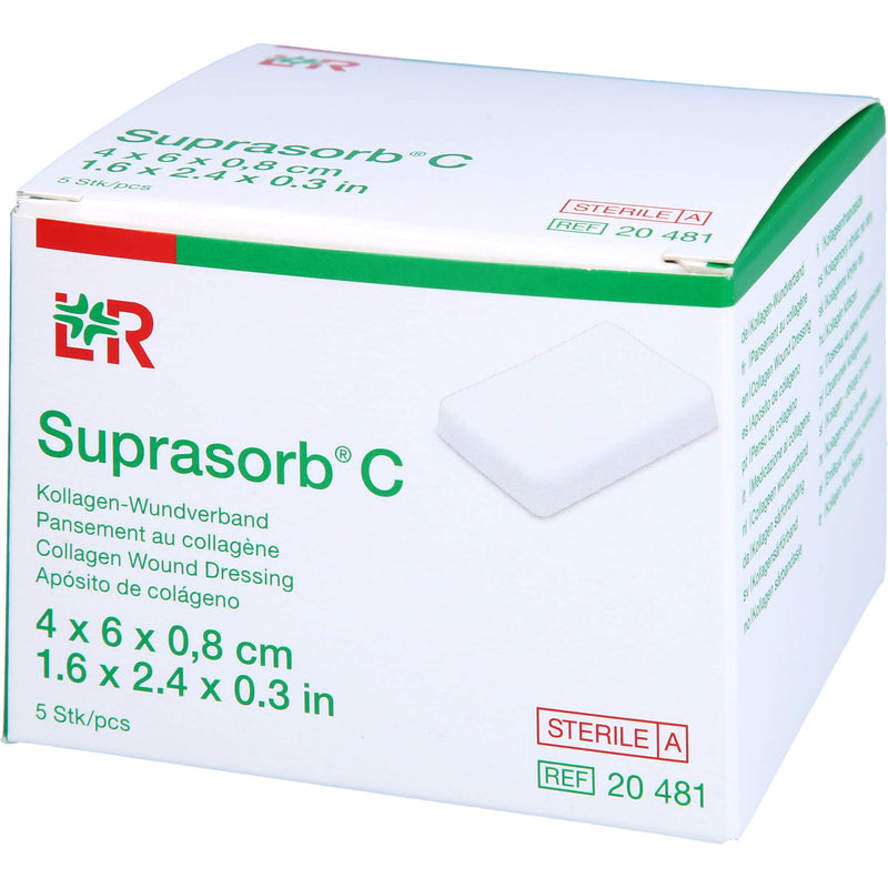 SUPRASORB C KOLLAG 4X6X0.8 5 St