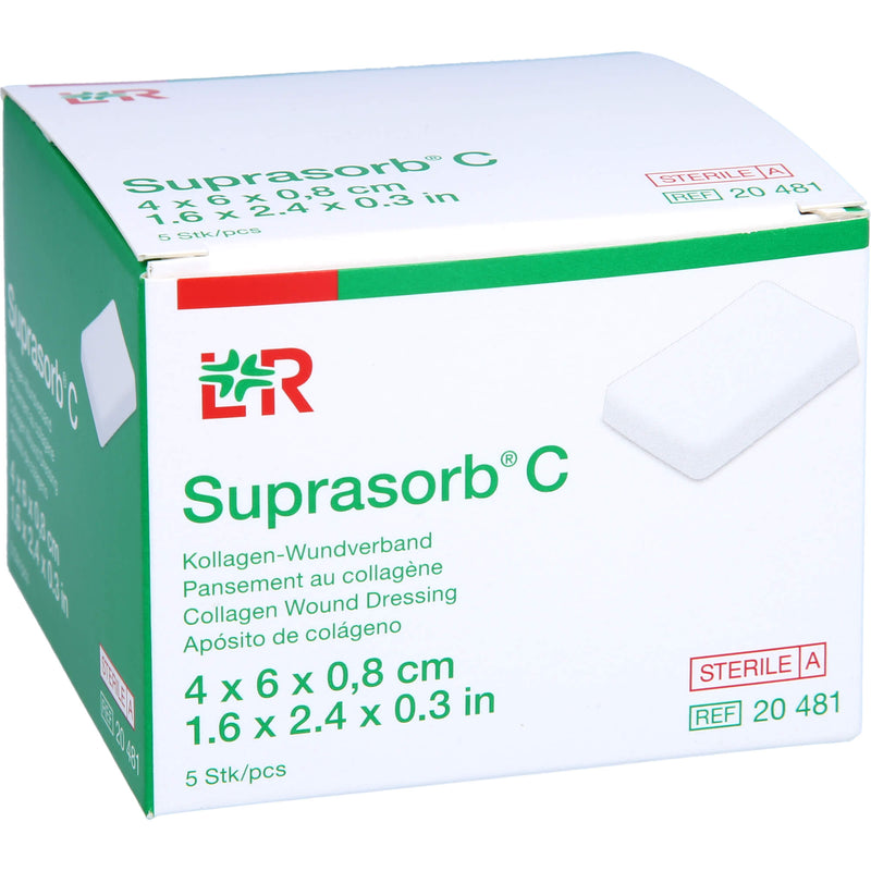 SUPRASORB C KOLLAG 4X6X0.8 5 St