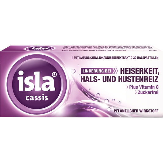 ISLA CASSIS Pastillen 30 St