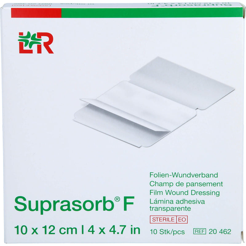 SUPRASORB F FOLIE 10X12CM 10 St