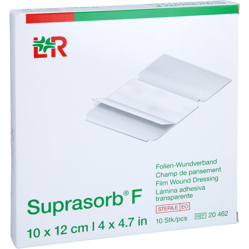 SUPRASORB F FOLIE 10X12CM 10 St