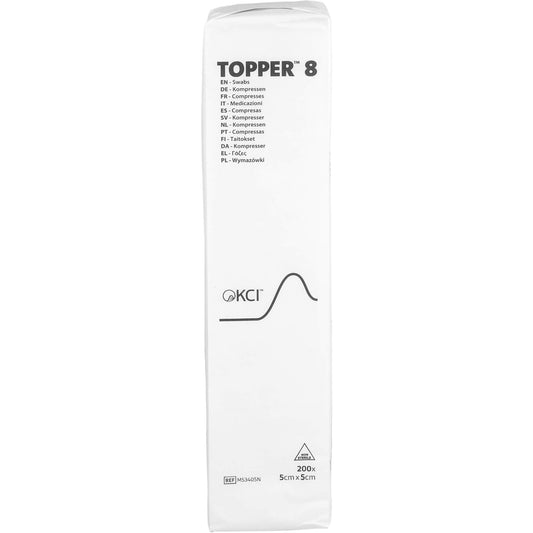 TOPPER 8 Kompr.5x5 cm unsteril 200 St