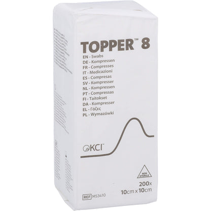 TOPPER 8 Kompr.10x10 cm unsteril 200 St