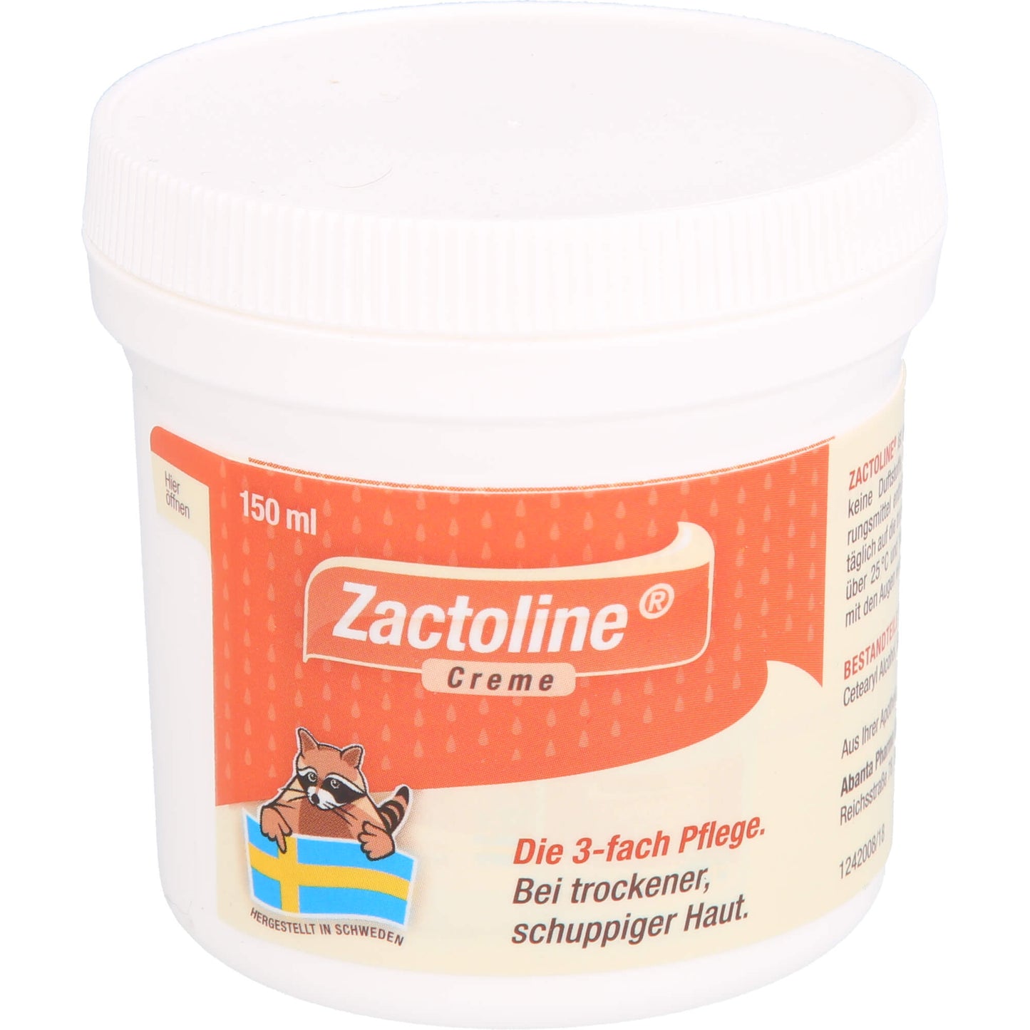 ZACTOLINE Creme 150 ml