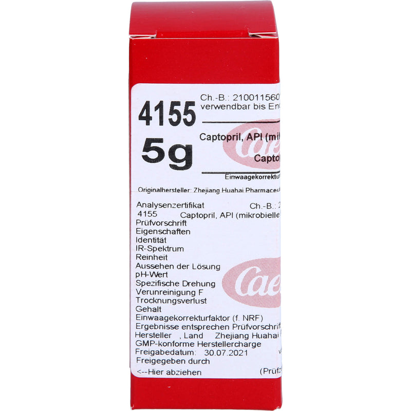 CAPTOPRIL API 5 g