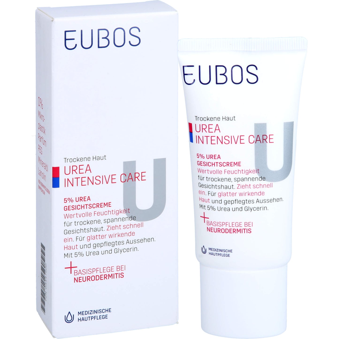 EUBOS TROCKENE Haut Urea 5% Gesichtscreme 50 ml