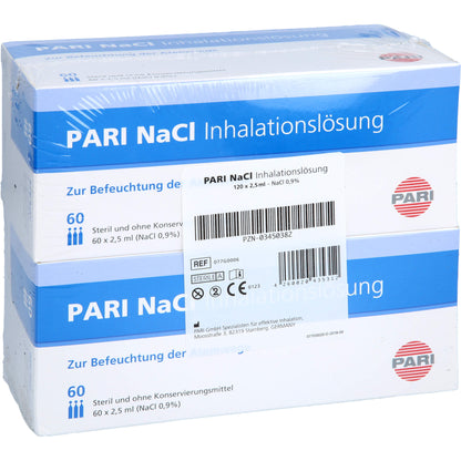 PARI NaCl Inhalationslösung Ampullen 120X2.5 ml