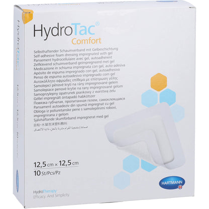 HYDROTAC comfort Schaumverband 12,5x12,5 cm steril 10 St
