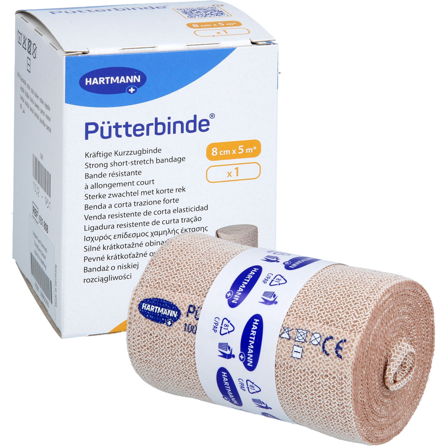 PÜTTER Binde 8 cmx5 m 1 St