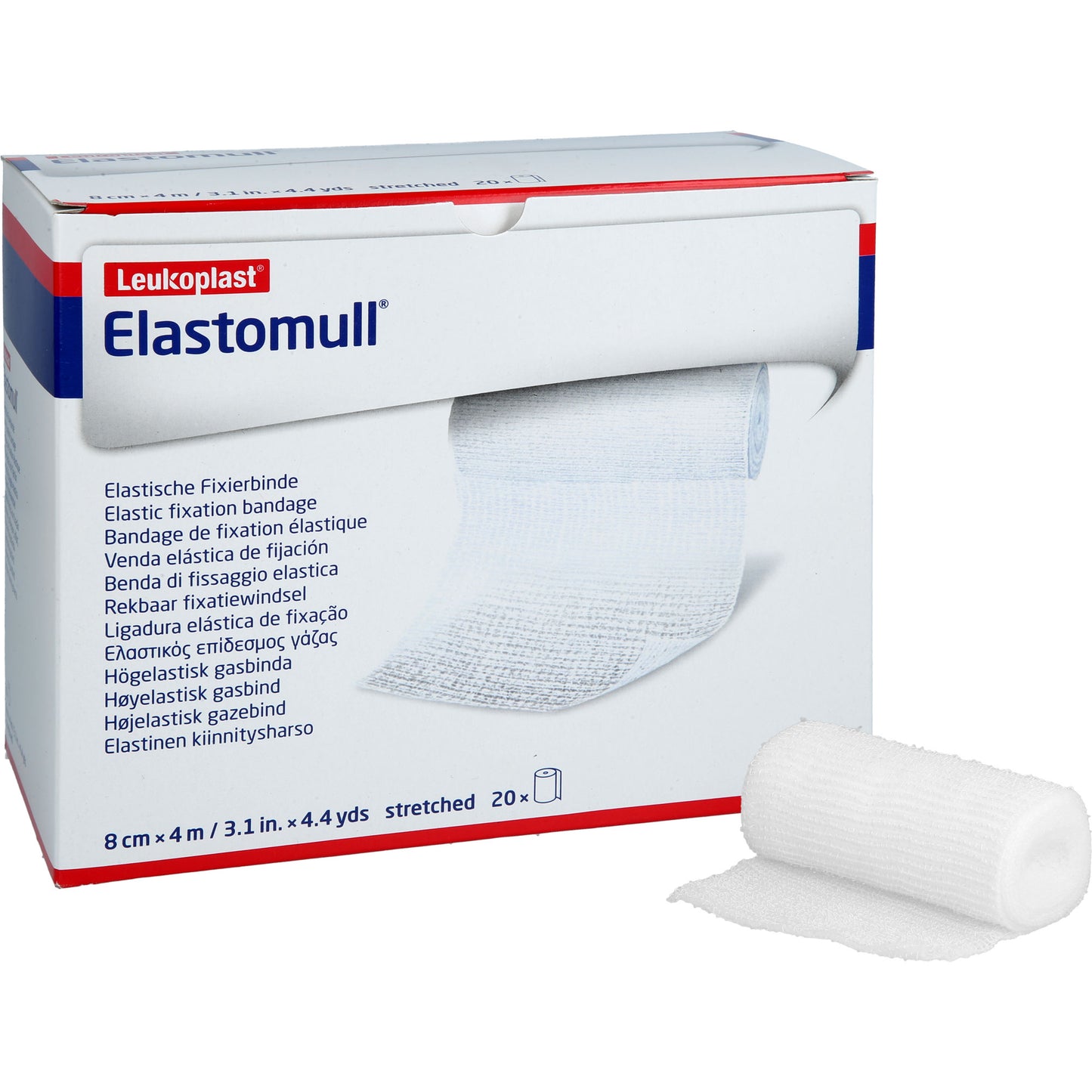 ELASTOMULL 8 cmx4 m elast.Fixierb.2101 20 St