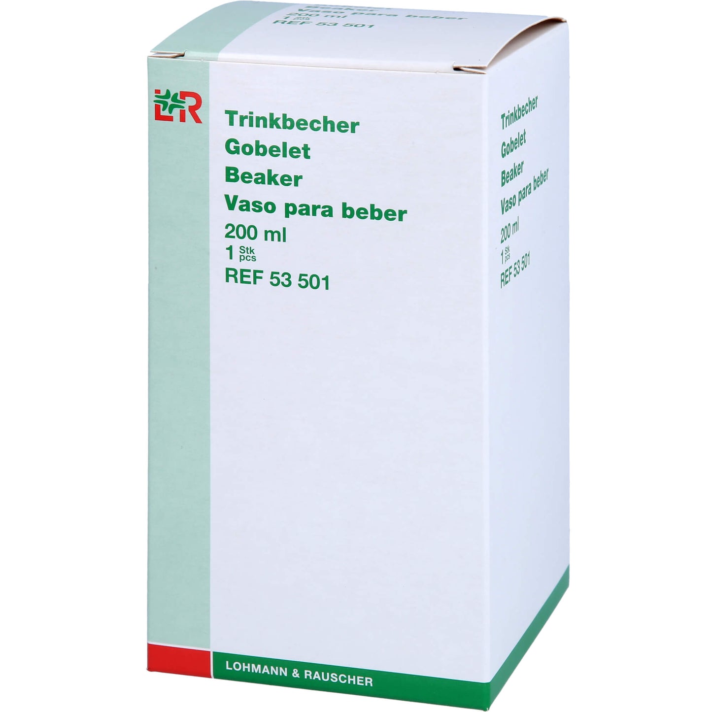 TRINKBECHER mit 2 Deckeln 1 St