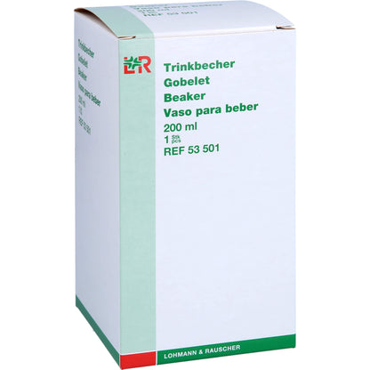 TRINKBECHER mit 2 Deckeln 1 St
